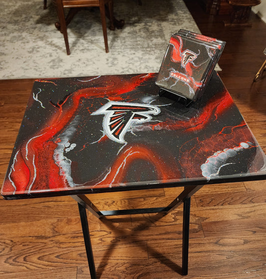 Atlanta Falcons Custom Tray Table