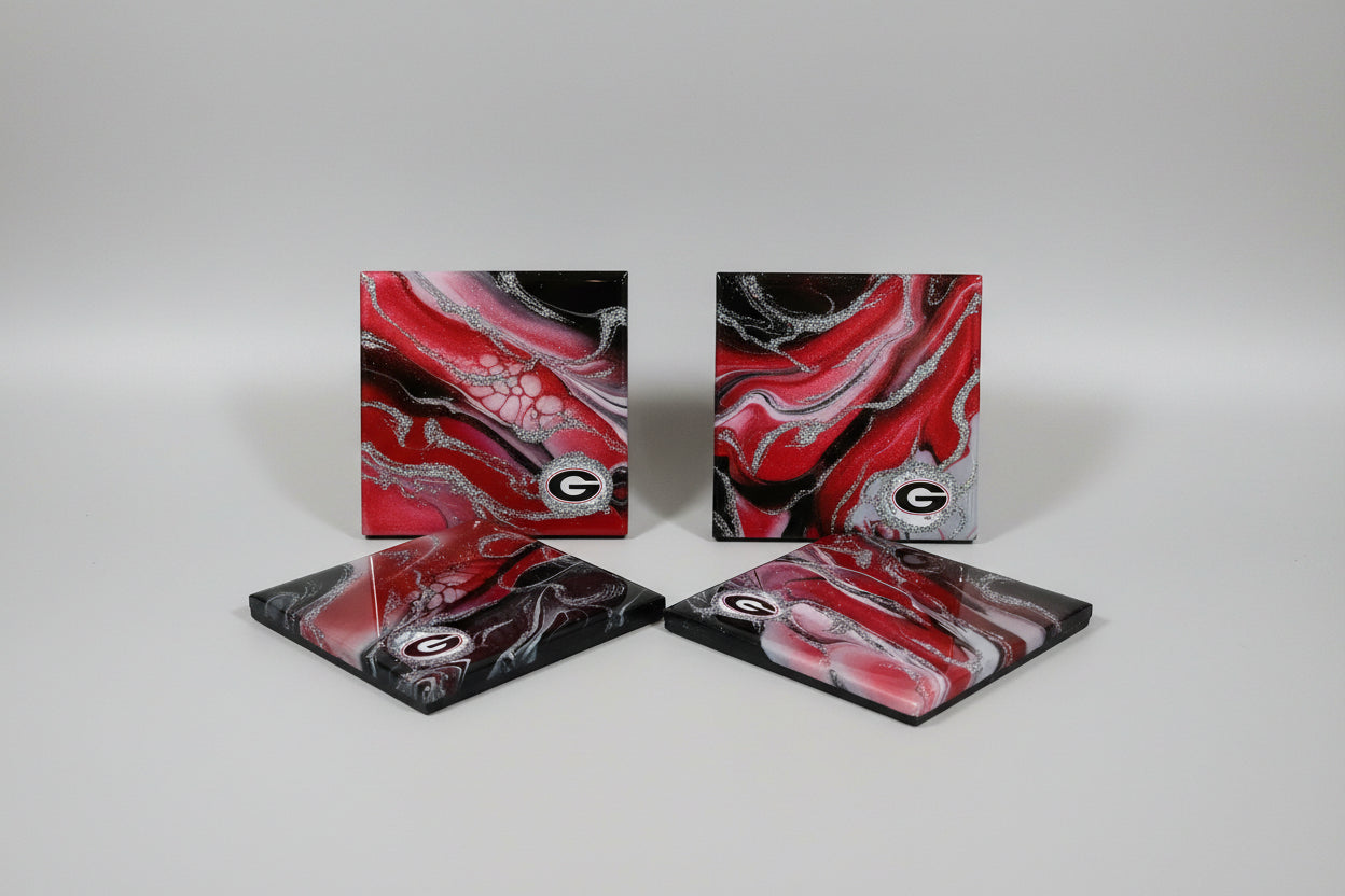 Georgia Bulldogs Coasters