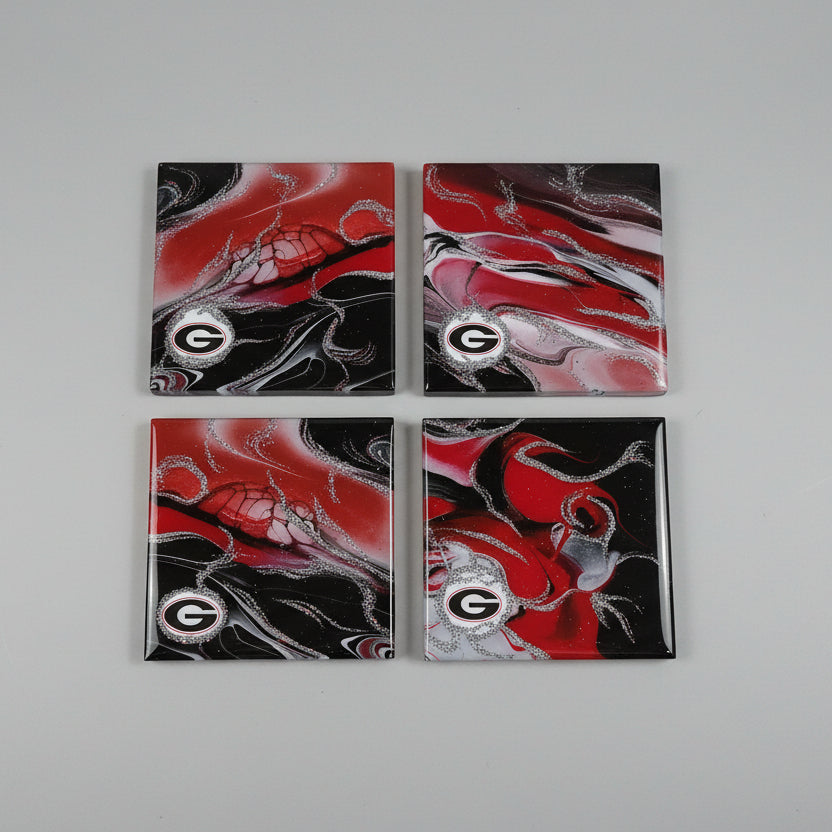 Georgia Bulldogs Coasters